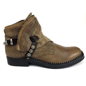 A.S.98 Leather Ankle Bootie Vance Size EU 37  U.S. 6.5 - 7